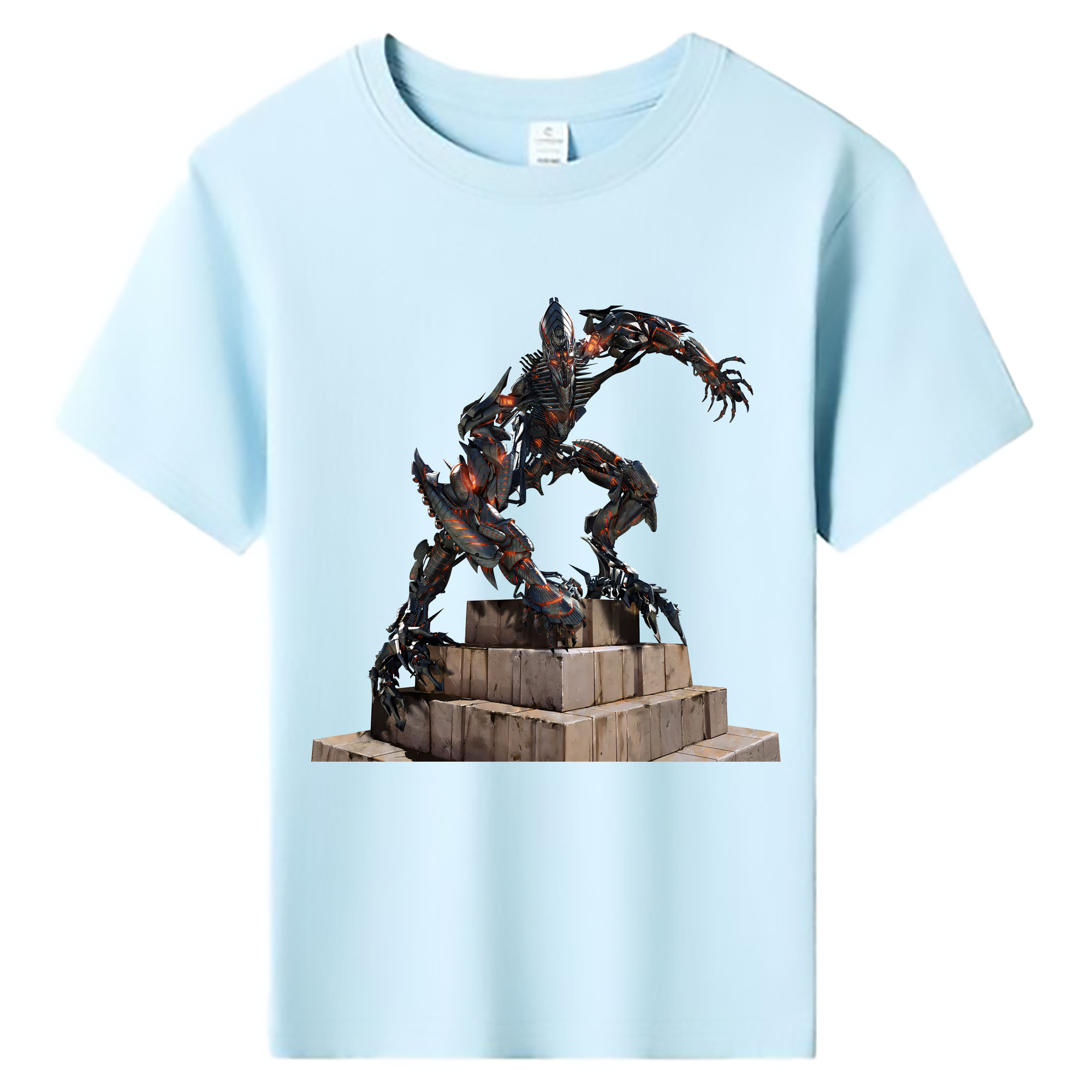 （画像用） Transformers トランスフォーマー 綿100％キッズTシャツ（フロントプリント）